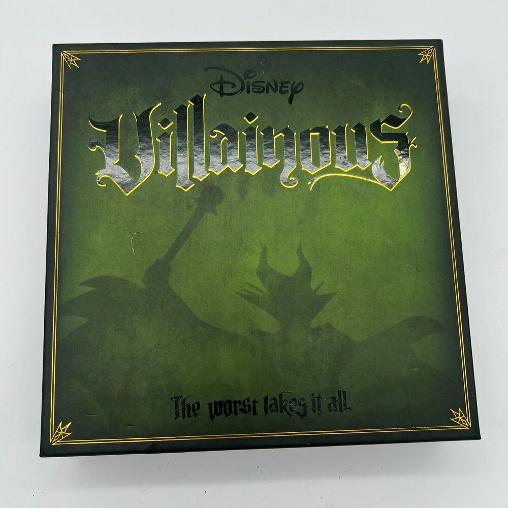 Disney Villainous The Worst Takes It All Wonder Forge Strategy Board Game